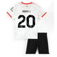 Liverpool Diogo Jota #20 Tretí Detský futbalový dres 2024-25 Krátky Rukáv (+ trenírky)